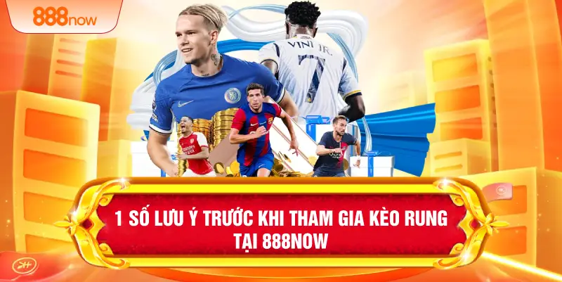 1 số lưu ý trước khi tham gia kèo rung tại 888NOW
